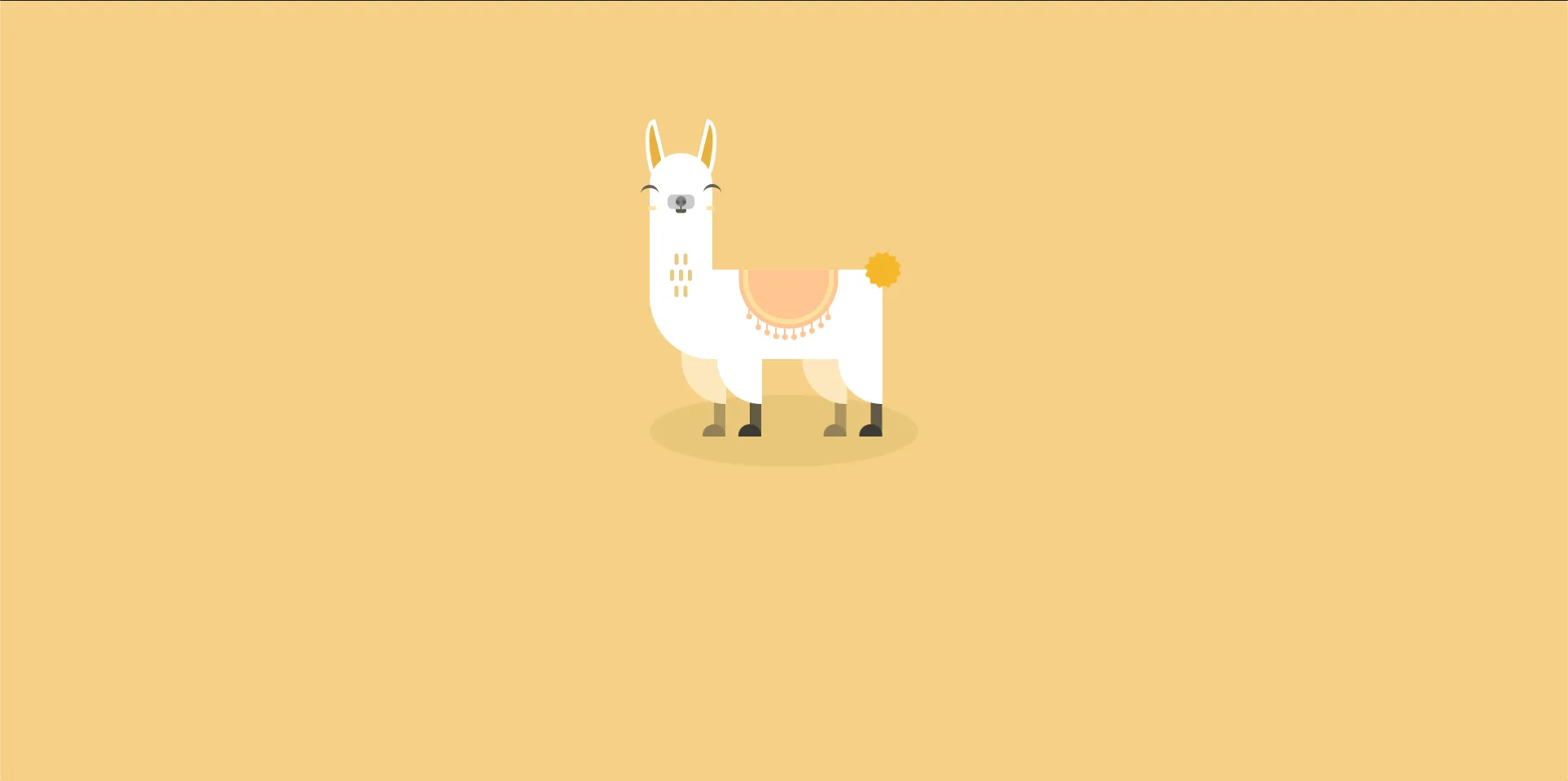 Pure CSS Alpaca