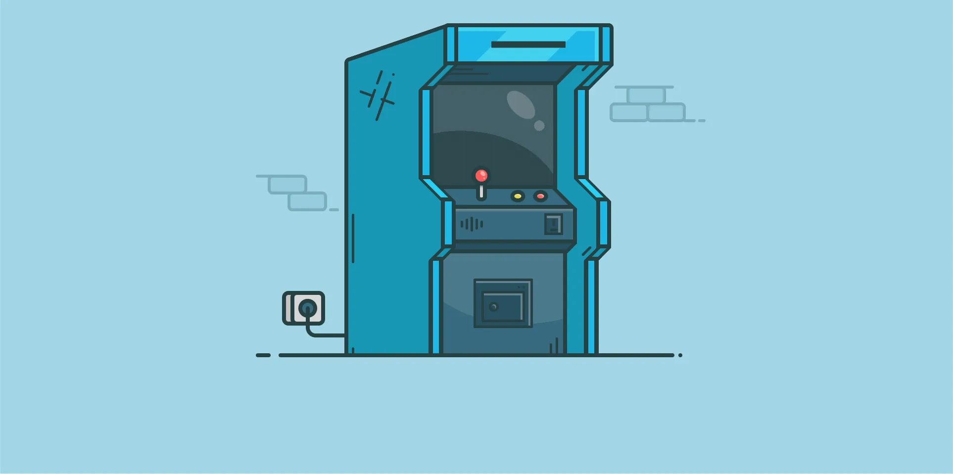 Pure CSS Arcade Machine