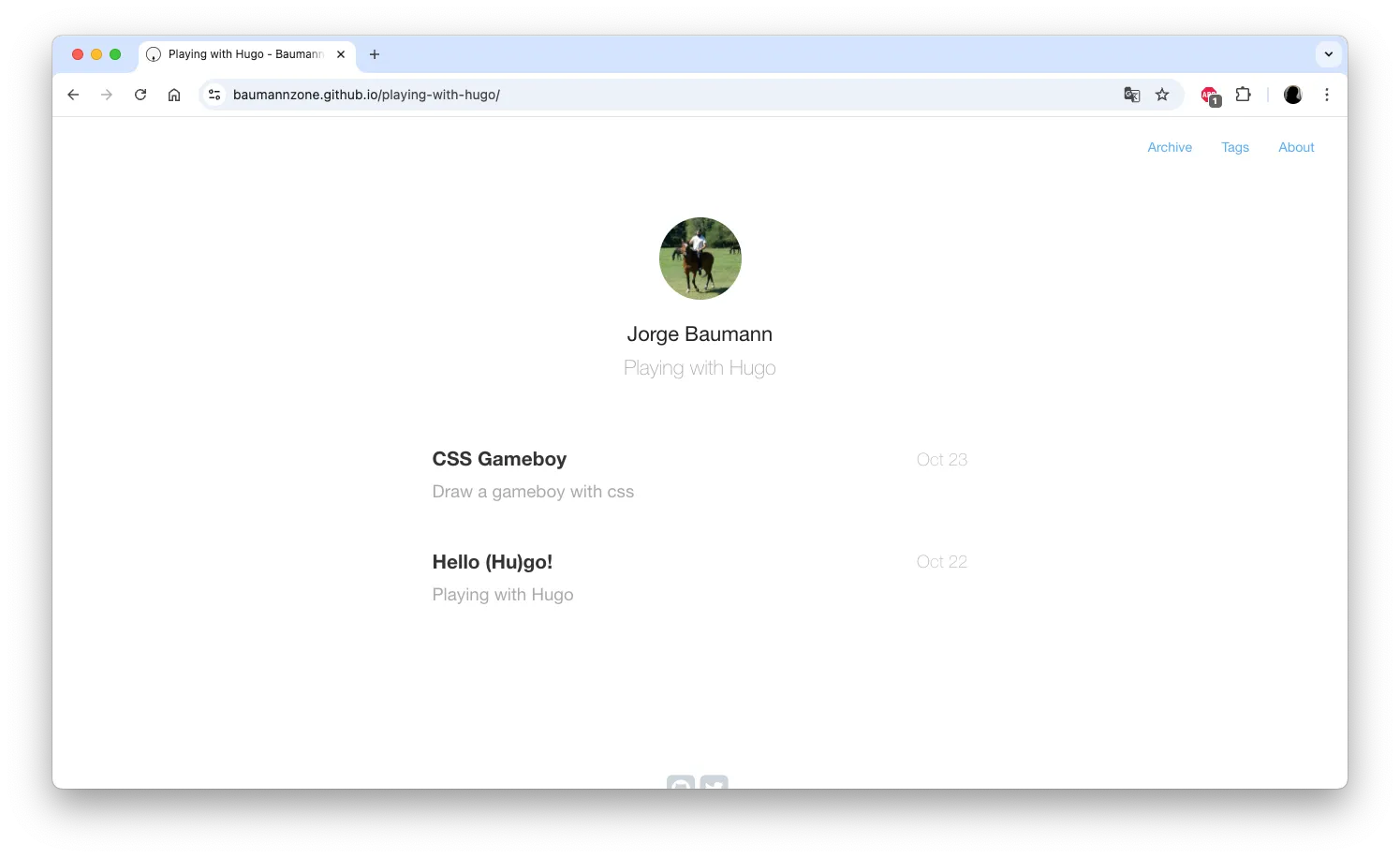 Workshop de Hugo en OSWeekends